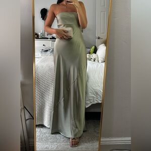 Show Me Your MuMu - Taylor Tube Maxi Dress (Size S)